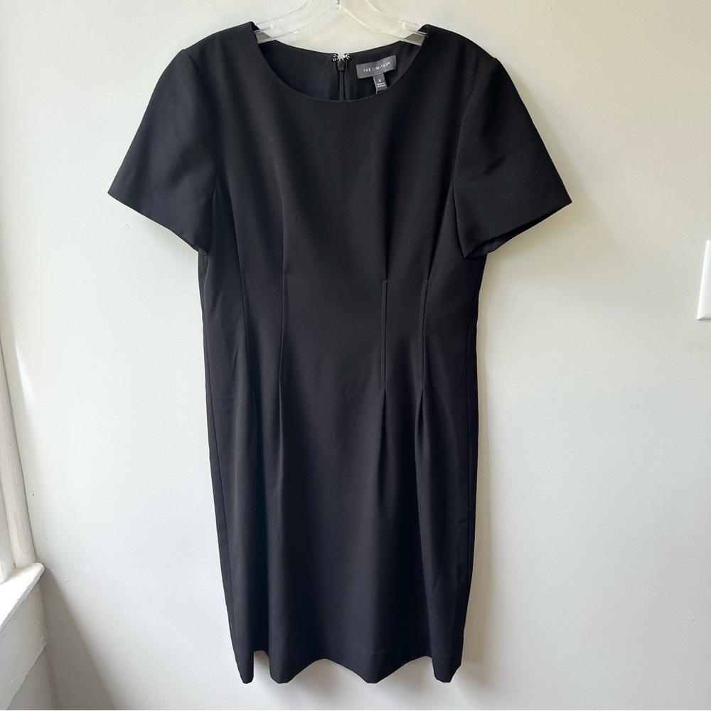 The Limited black lined workwear suit dress